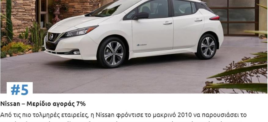 Οι 10 ηγέτες της ηλεκτροκίνησης στην Ευρώπη!!! | STARTEG.GR
