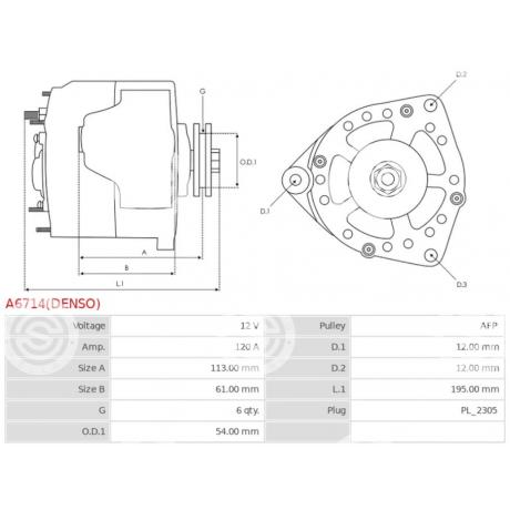 A6714(DENSO) | STARTEG.GR